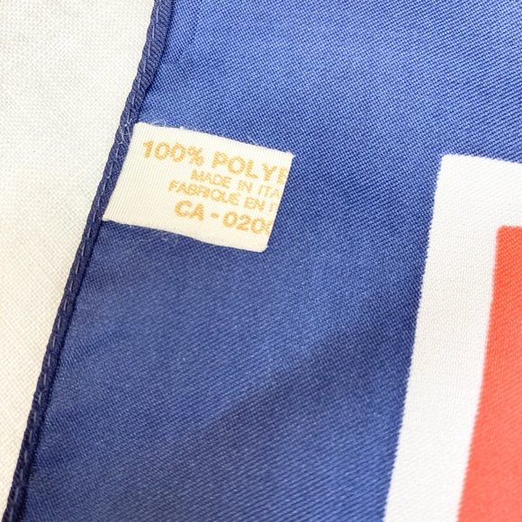 Vintage Patricia Dumont Colour Block Scarf - Picture 5 of 7